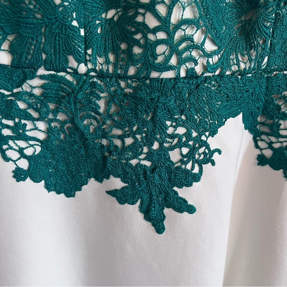 NWT Moulinette Soeures Women’s Arbor Dress in Green and Cream size 12 - Picture 12 of 12